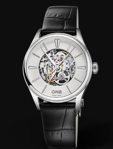 Review Oris Artelier Skeleton 33mm Replica Watch 01 560 7724 4051-07 5 17 64FC